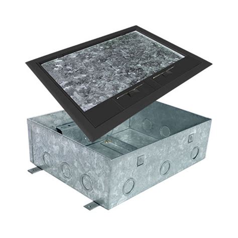 dry in electrical floor box|PMC50B floor boxes for concrete floor .